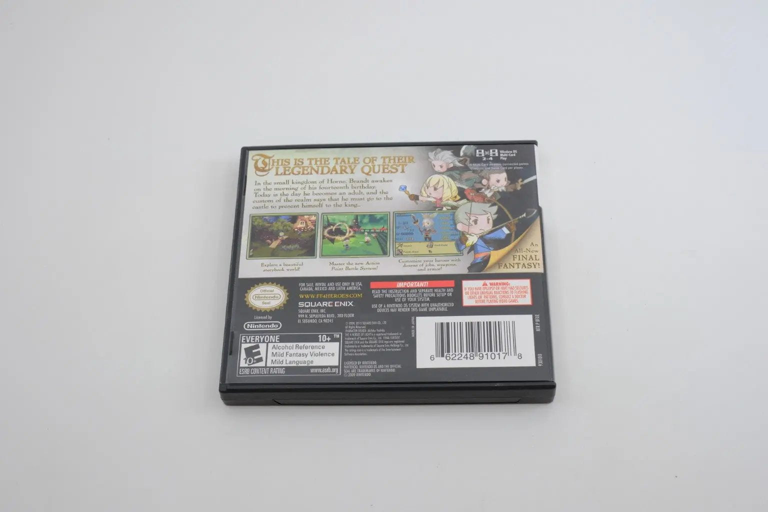 Final Fantasy: The 4 Heroes of Light – Complete in Box RetroGate - Your Gateway to Classic Gaming