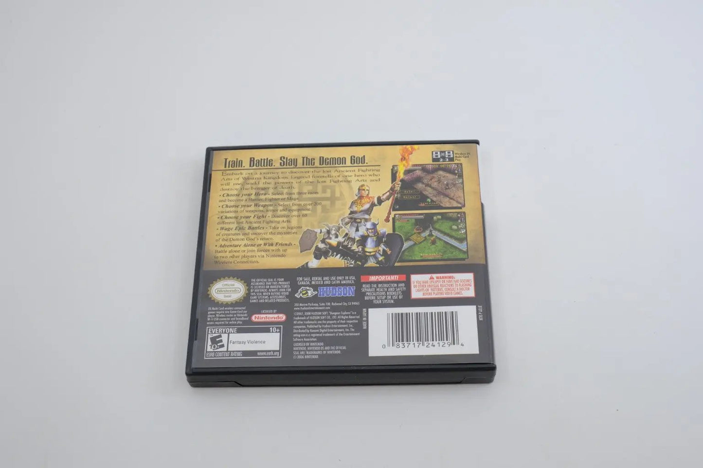 Dungeon Explorer: Warriors of Ancient Arts – Complete in Case RetroGate - Your Gateway to Classic Gaming