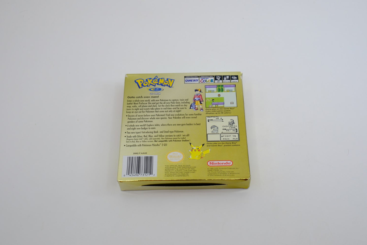 Pokémon Gold Version – Complete in Box