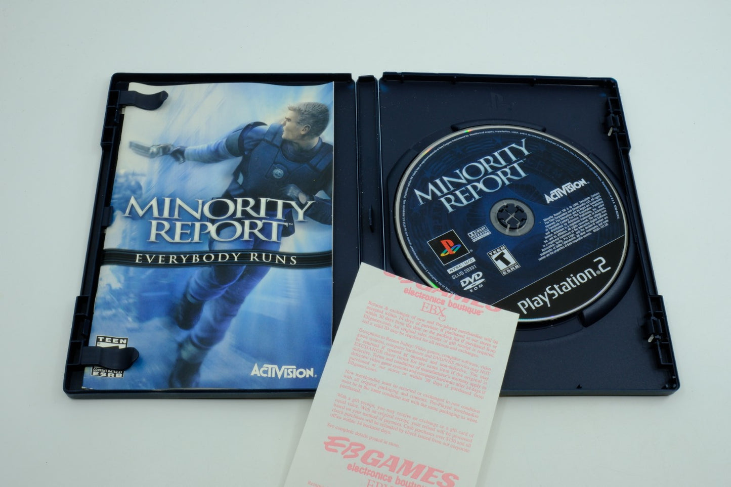 Minority Report: Everybody Runs - Complete in Box + Original invoice