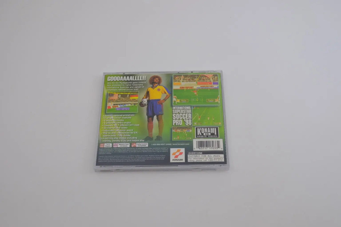 International Superstar Soccer Pro ’98 – Complete in Box RetroGate - Your Gateway to Classic Gaming