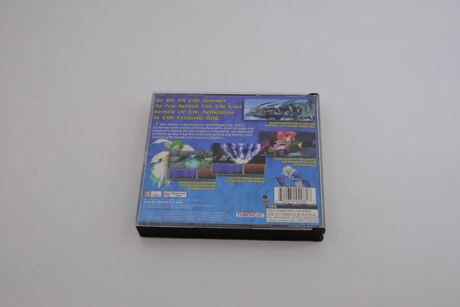 Tales of Destiny – Complete in Box RetroGate - Your Gateway to Classic Gaming