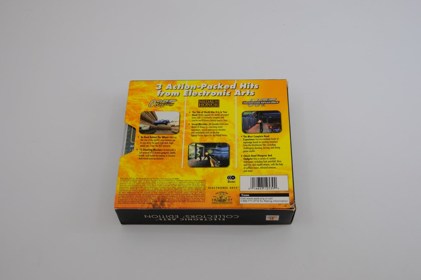 Electronic Arts Collectors’ Edition: 007 Racing / Medal of Honor / 007: Tomorrow Never Dies – Complete in Box