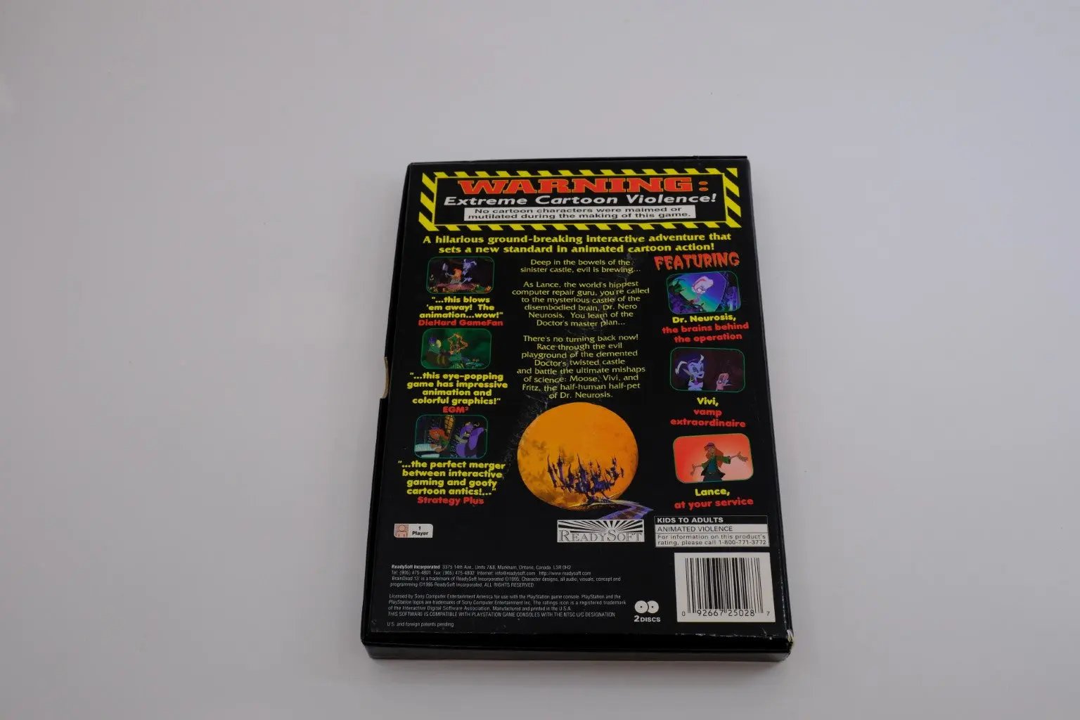 Brain Dead 13: Starring Fritz – Complete in Box RetroGate - Your Gateway to Classic Gaming