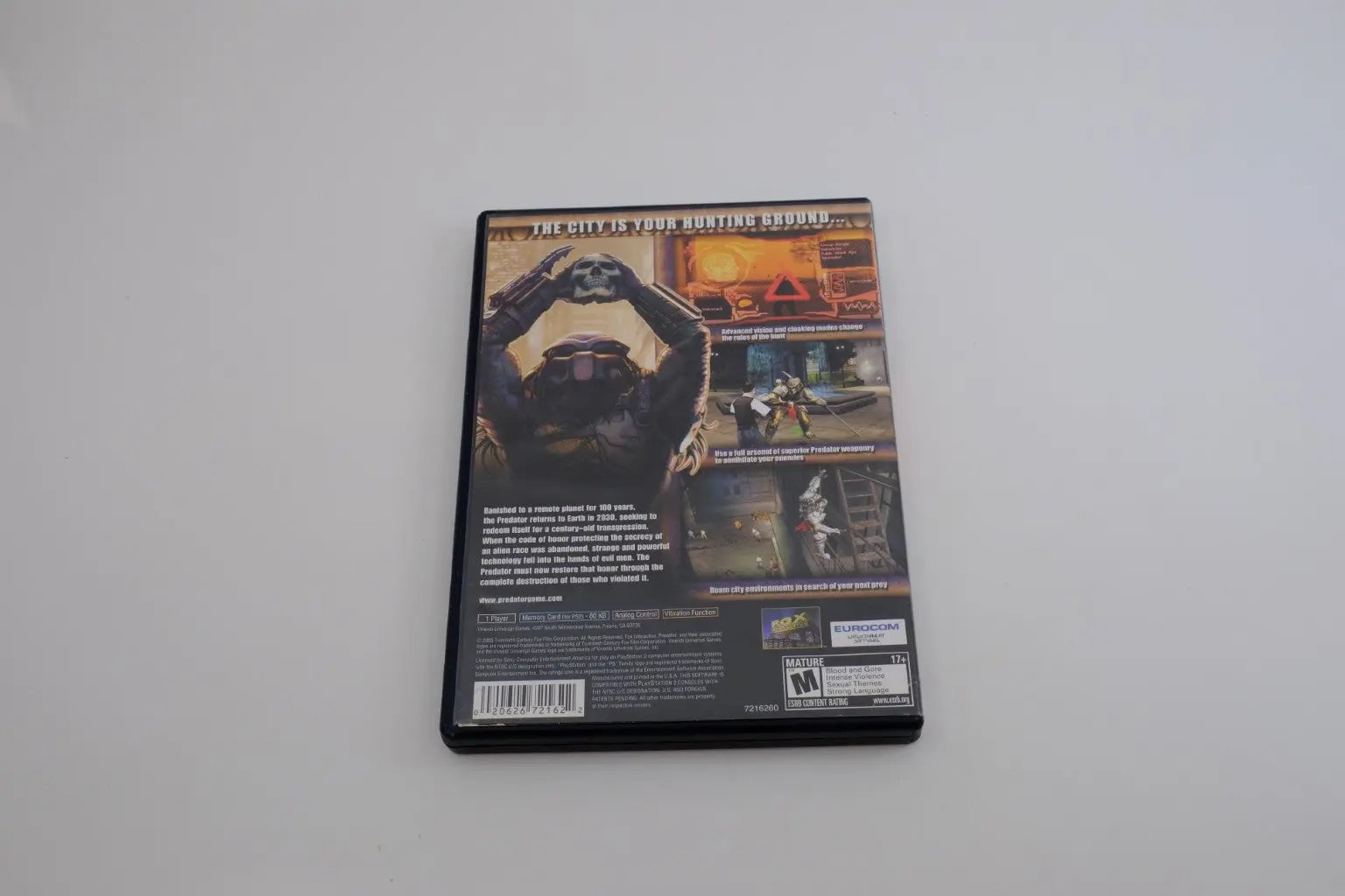 Predator: Concrete Jungle – Complete in Box RetroGate - Your Gateway to Classic Gaming