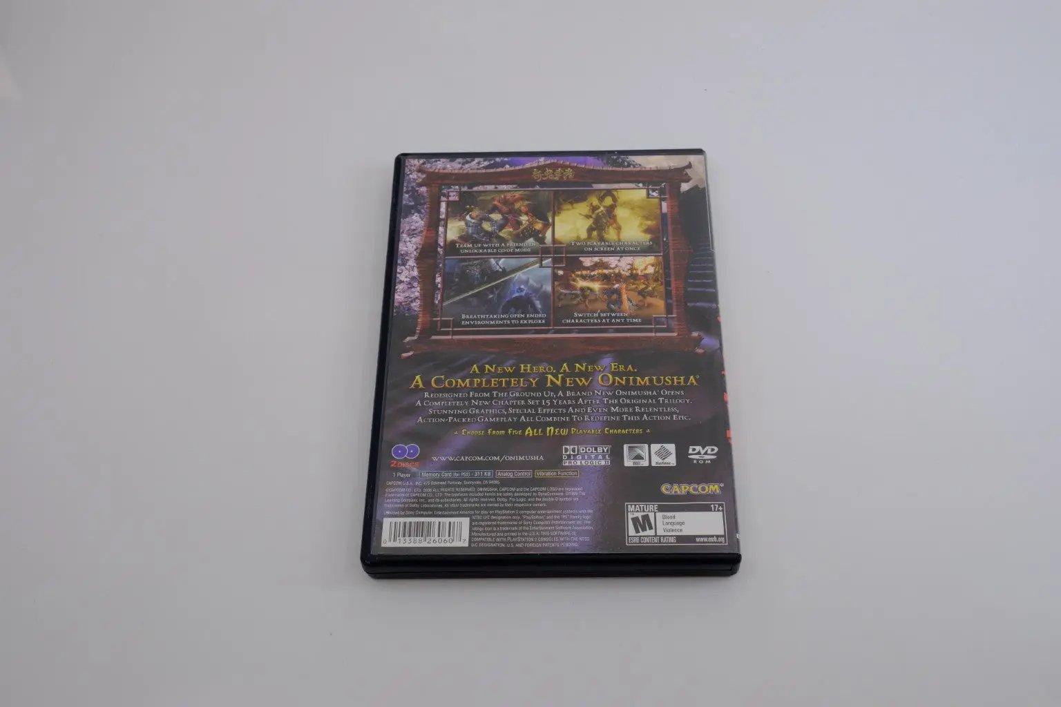 Onimusha: Dawn of Dreams – Complete in Box RetroGate - Your Gateway to Classic Gaming