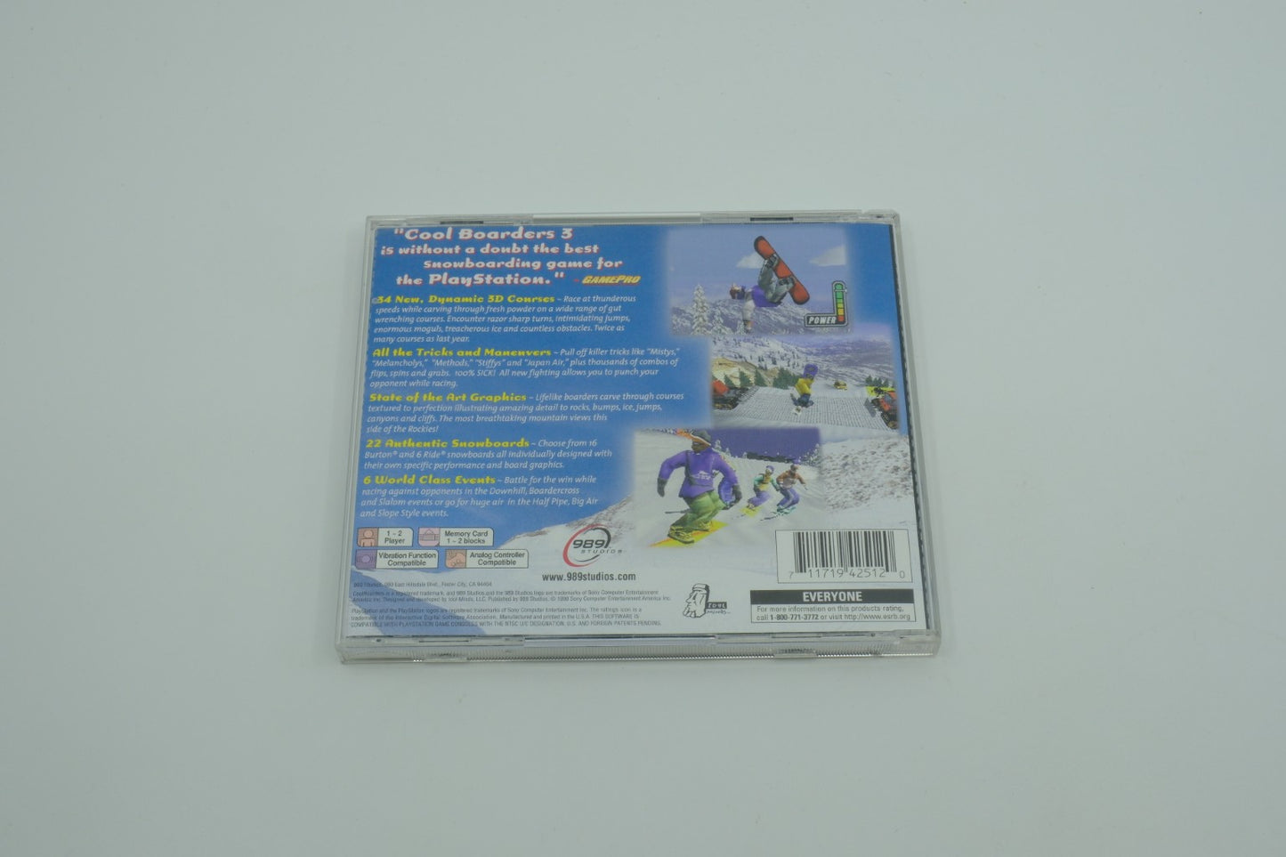 Cool Boarders 3 – Complete in Box