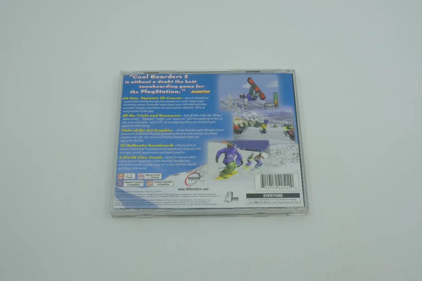 Cool Boarders 3 – Complete in Box RetroGate - Your Gateway to Classic Gaming