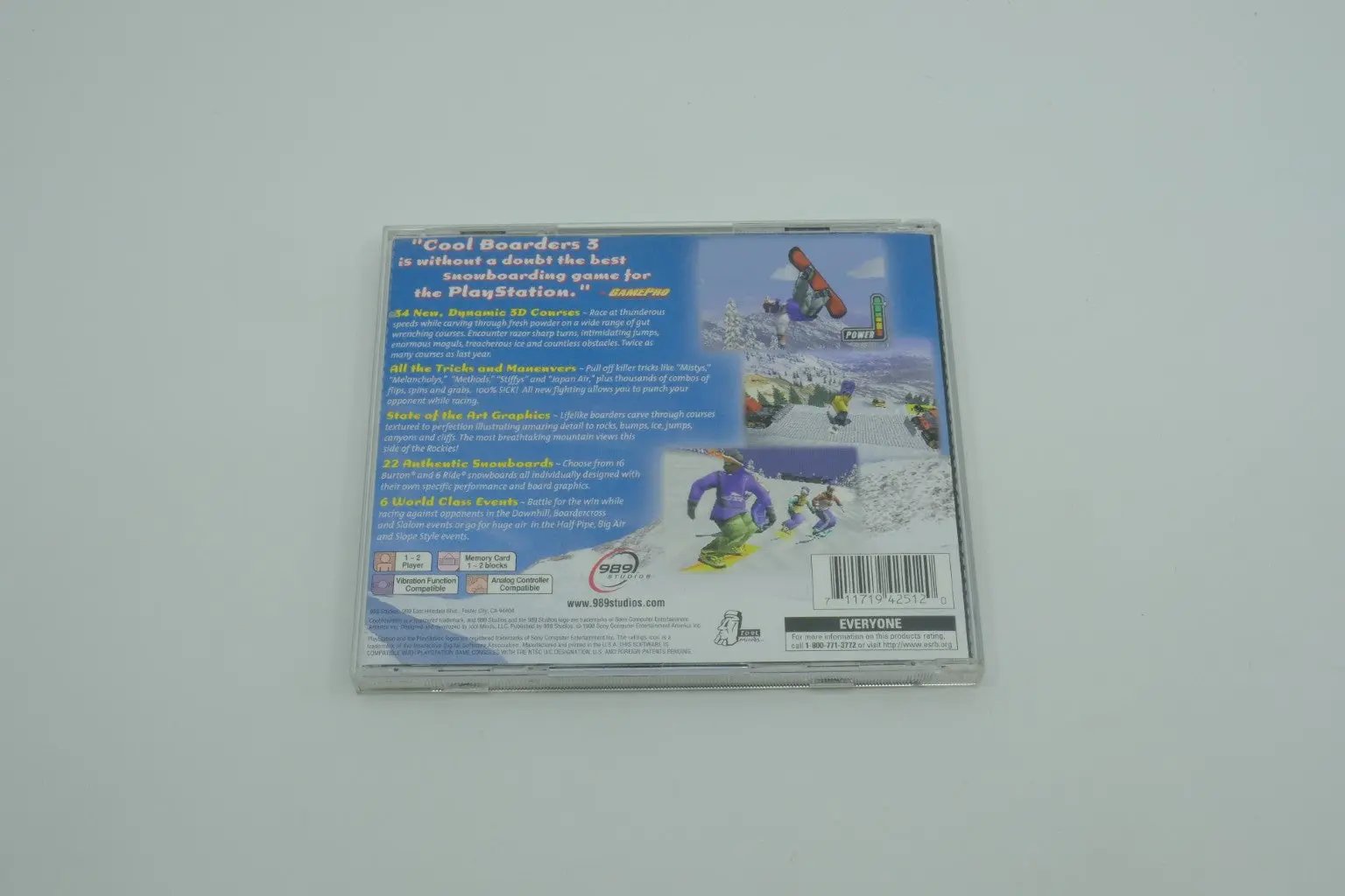 Cool Boarders 3 – Complete in Box RetroGate - Your Gateway to Classic Gaming