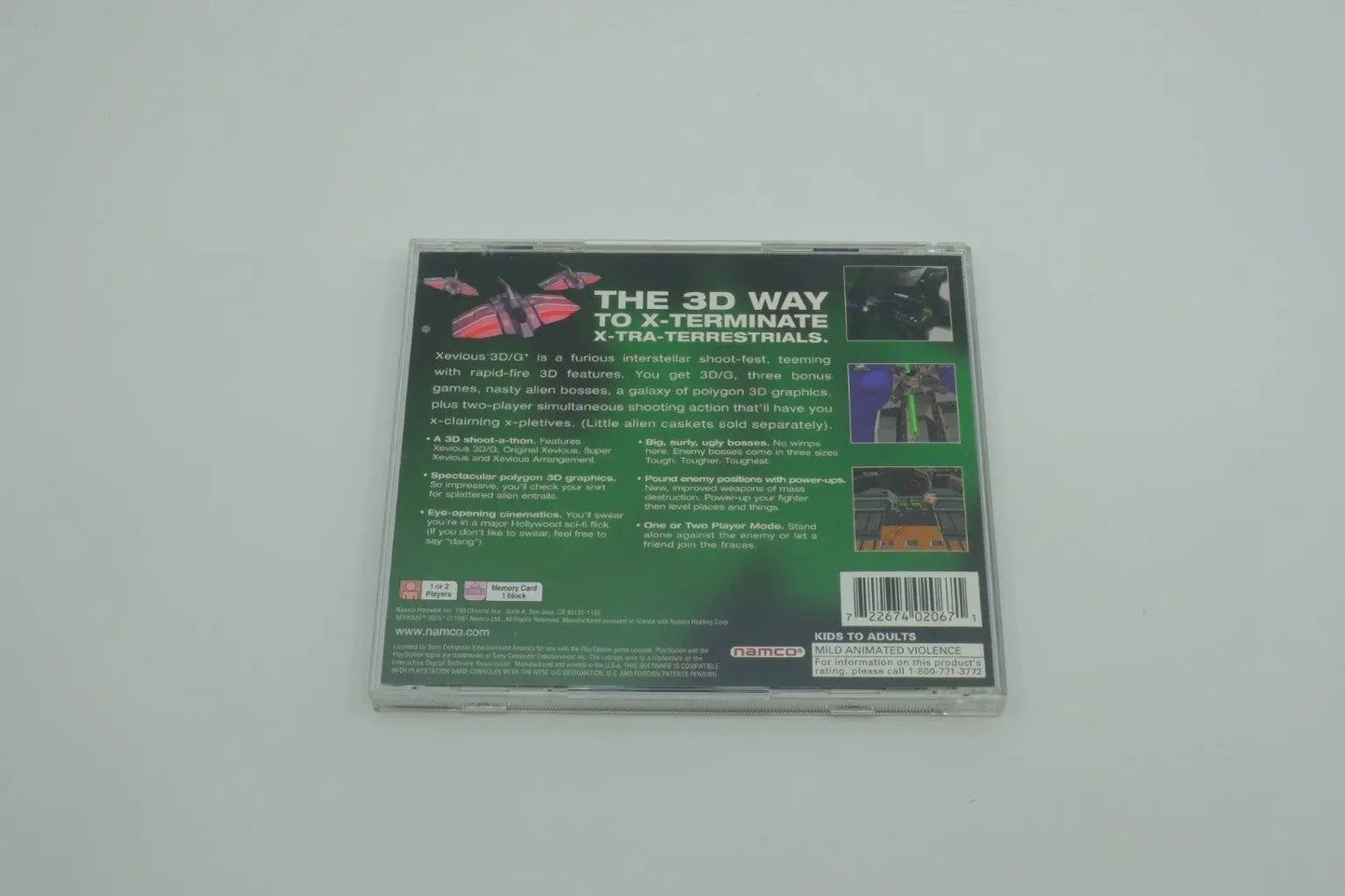 Xevious 3D/G+ – Complete in Box RetroGate - Your Gateway to Classic Gaming