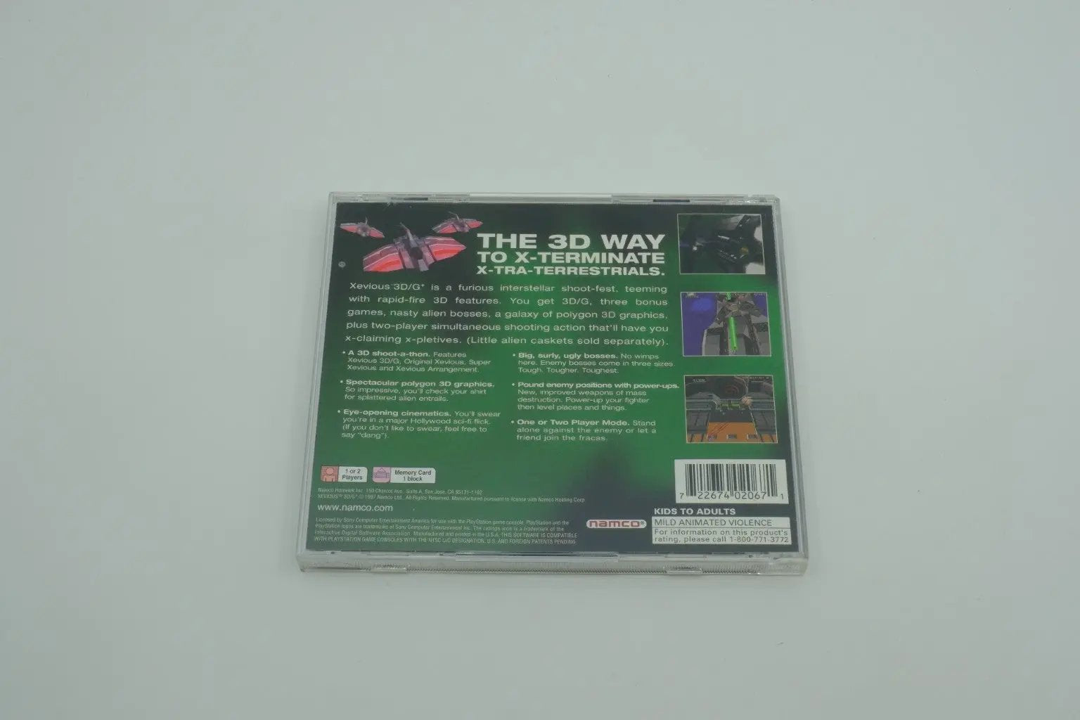 Xevious 3D/G+ – Complete in Box RetroGate - Your Gateway to Classic Gaming