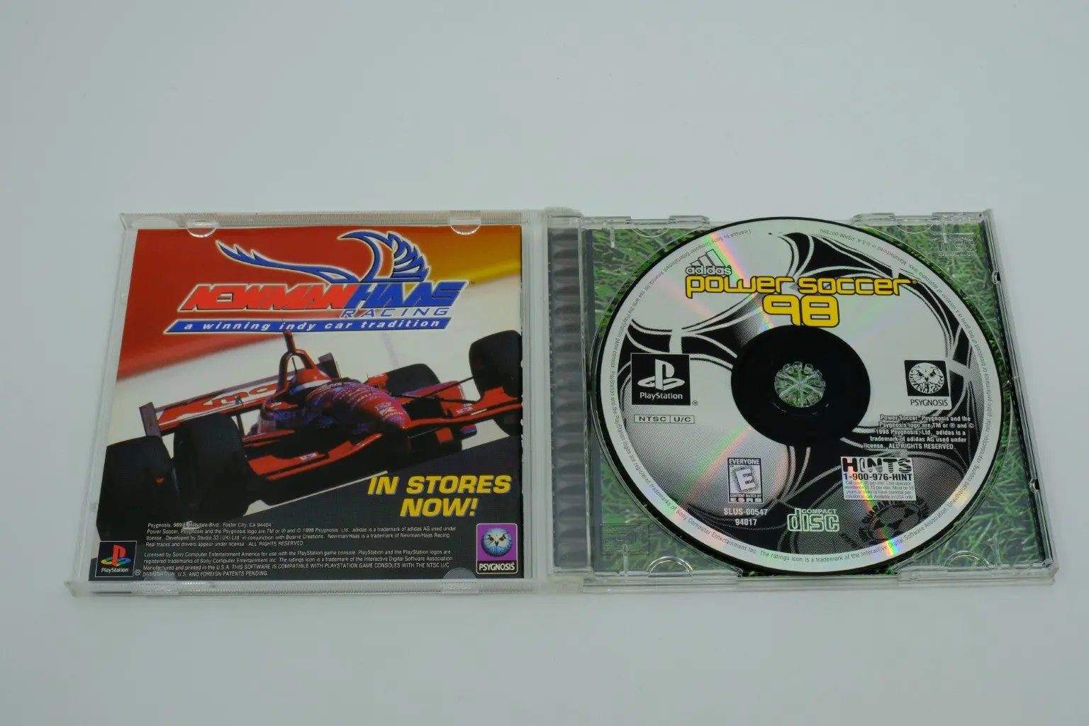 Adidas Power Soccer 98 – Complete in Box RetroGate - Your Gateway to Classic Gaming