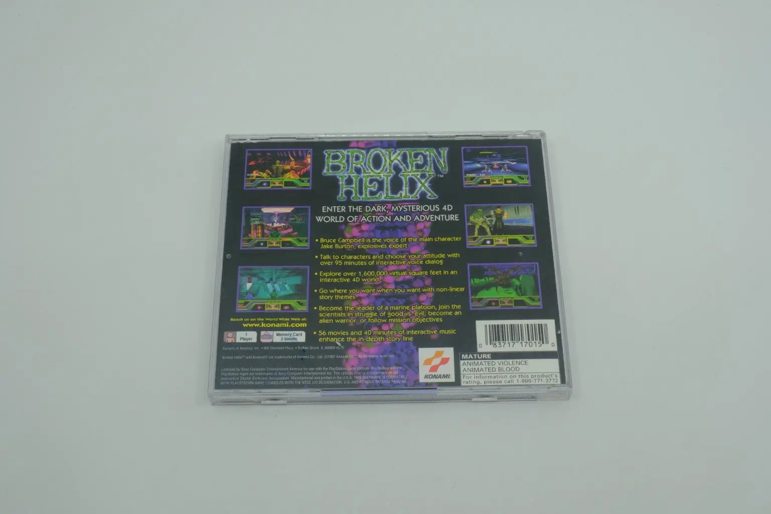 Broken Helix – Complete in Box RetroGate - Your Gateway to Classic Gaming