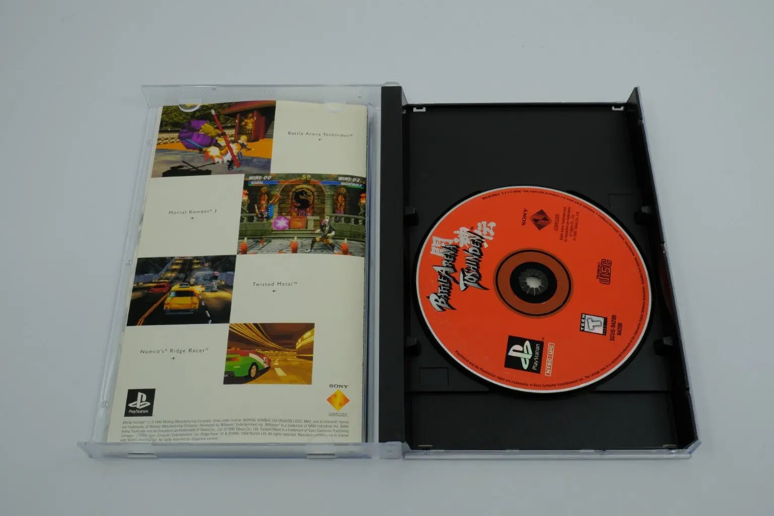 Battle Arena Toshinden – Complete in Box RetroGate - Your Gateway to Classic Gaming