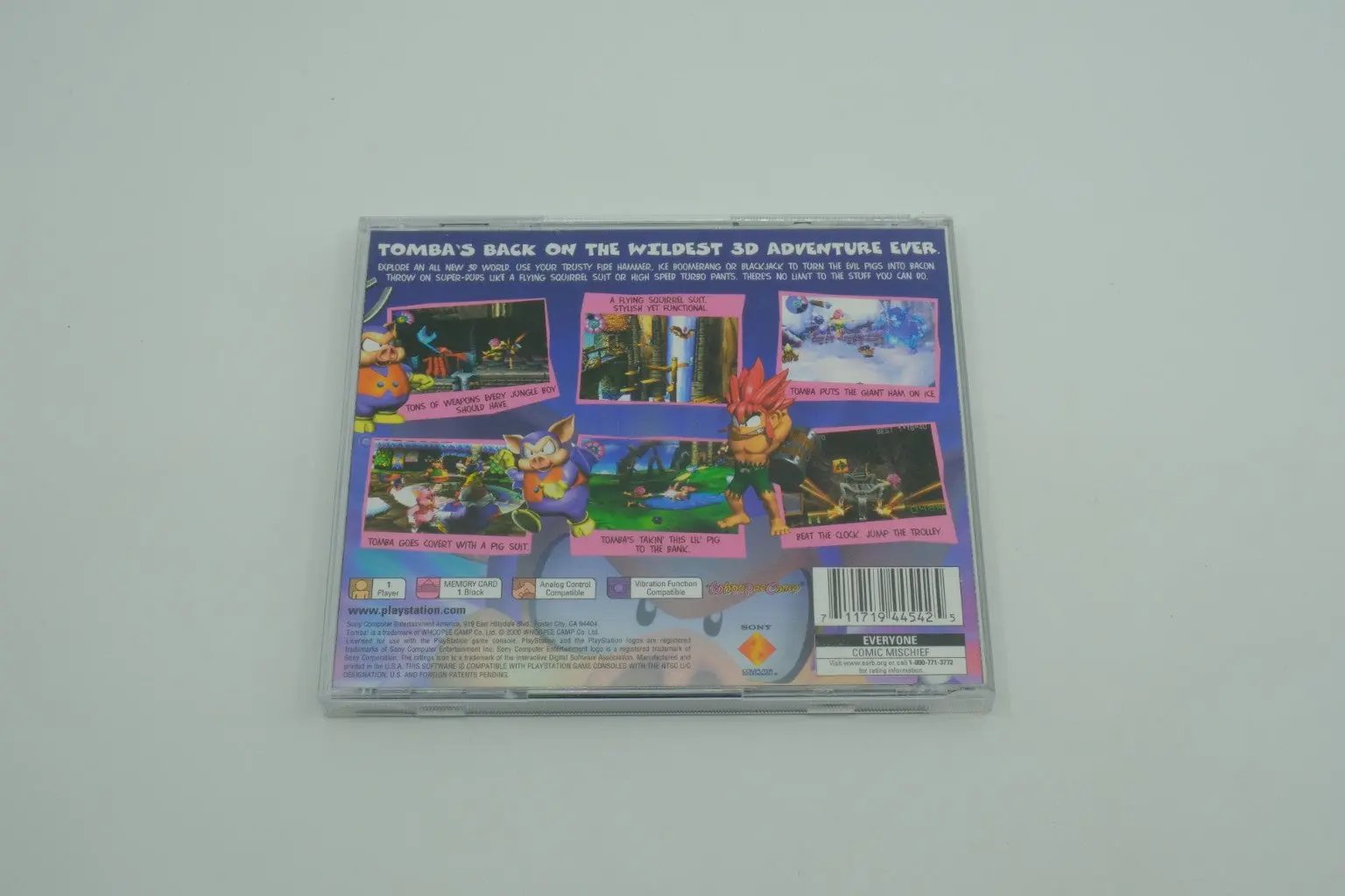 Tomba! 2: The Evil Swine Return – Complete in Box RetroGate - Your Gateway to Classic Gaming