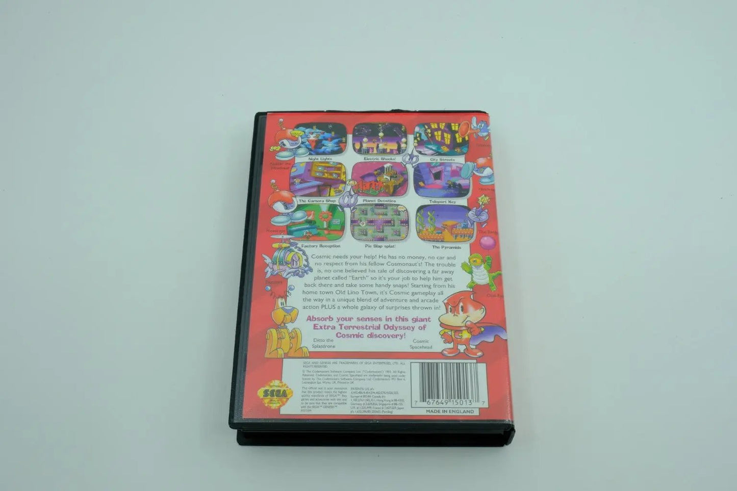 Cosmic Spacehead – Complete in Box RetroGate - Your Gateway to Classic Gaming