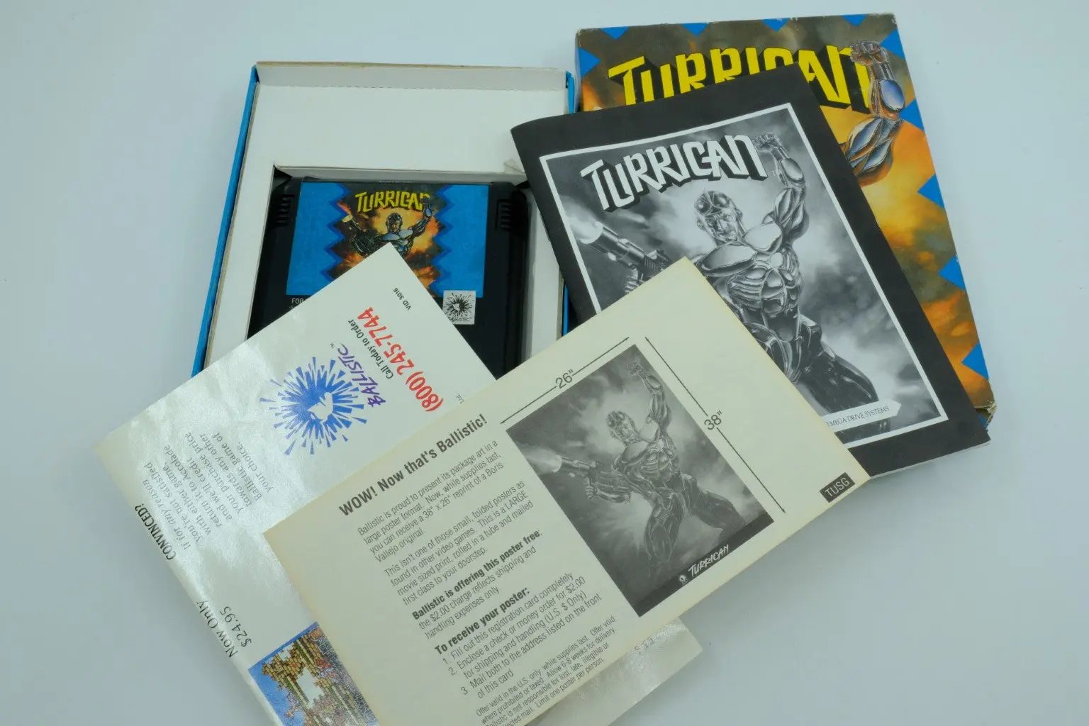 Turrican – Complete in Box RetroGate - Your Gateway to Classic Gaming
