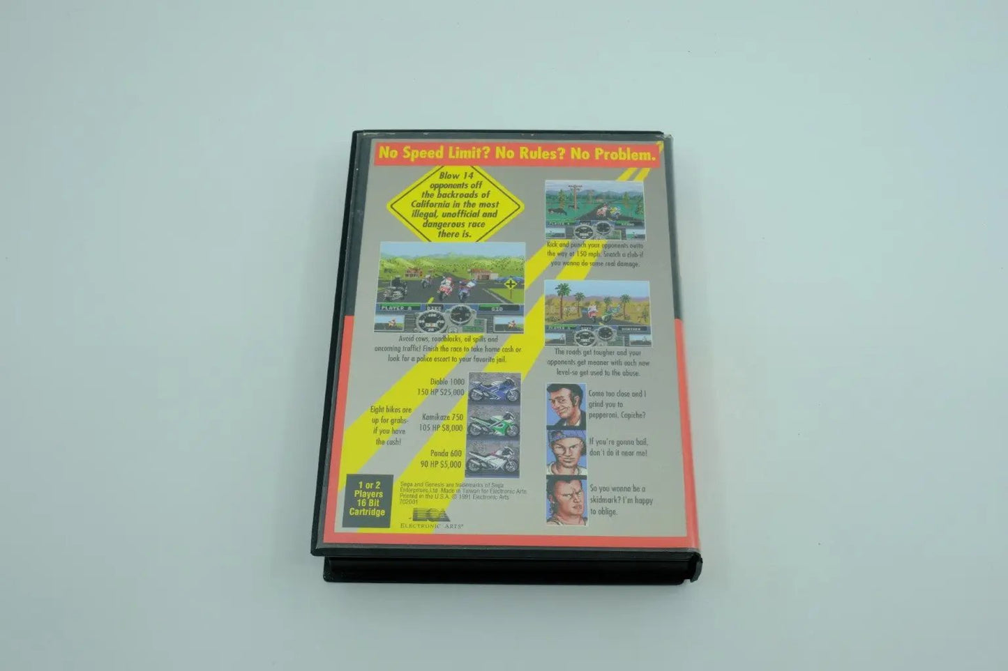 Road Rash – Complete in Box RetroGate - Your Gateway to Classic Gaming