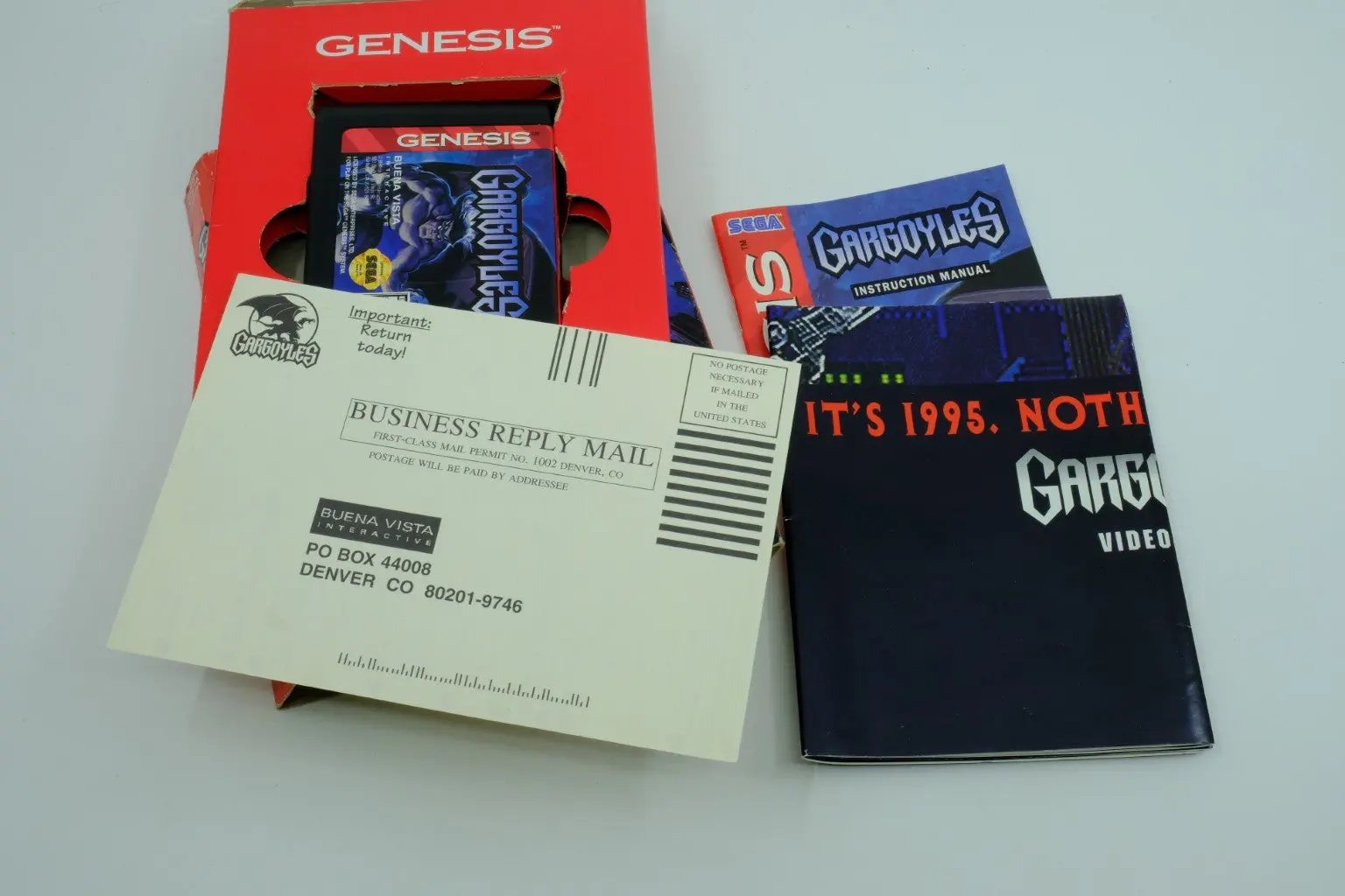 Gargoyles – Complete in Box RetroGate - Your Gateway to Classic Gaming