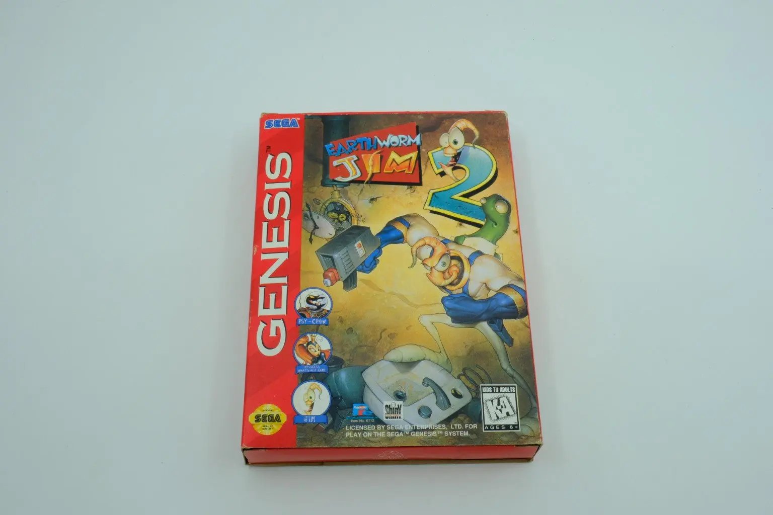 Earthworm Jim 2 – Complete in Box RetroGate - Your Gateway to Classic Gaming