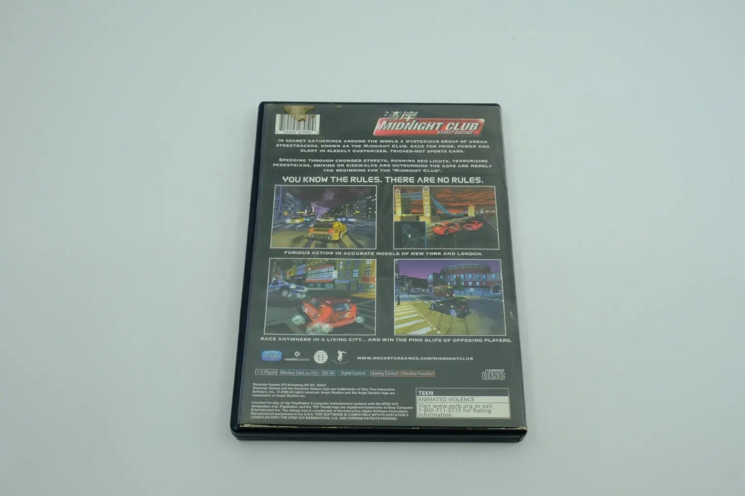 Midnight Club: Street Racing – Complete in Box RetroGate - Your Gateway to Classic Gaming