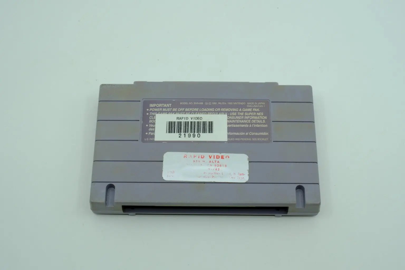 Final Fight Guy (SNES) – Loose Cartridge RetroGate - Your Gateway to Classic Gaming