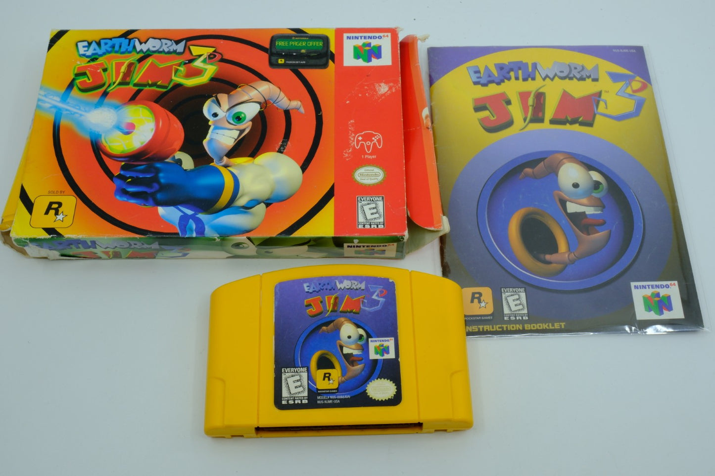 Earthworm Jim 3D – Complete in Box