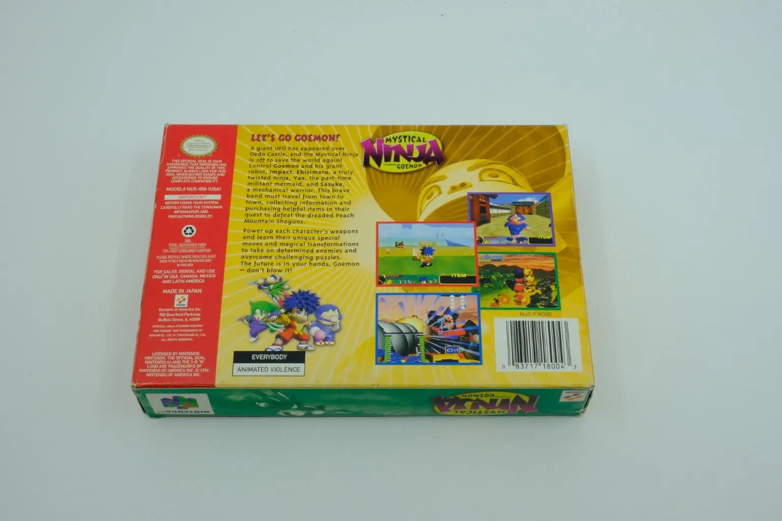 Mystical Ninja Starring Goemon – Complete in Box RetroGate - Your Gateway to Classic Gaming