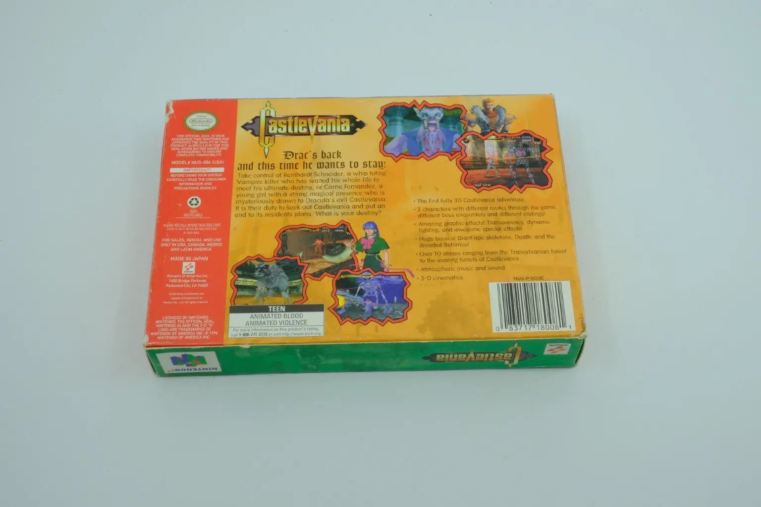 Castlevania – Complete in Box RetroGate - Your Gateway to Classic Gaming