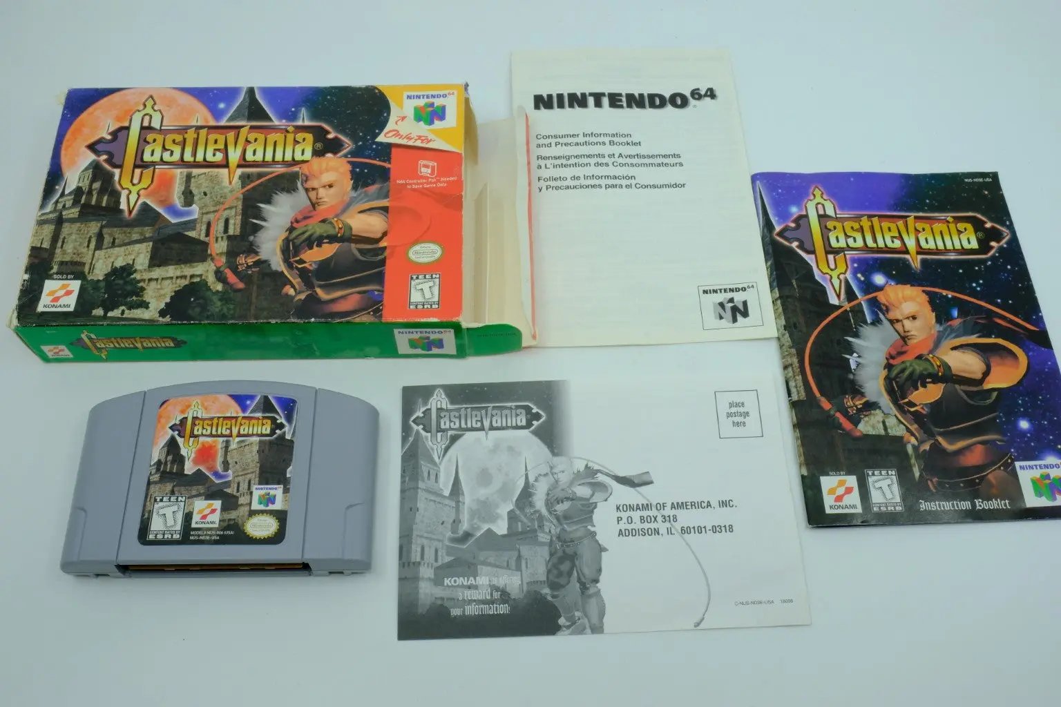 Castlevania – Complete in Box RetroGate - Your Gateway to Classic Gaming