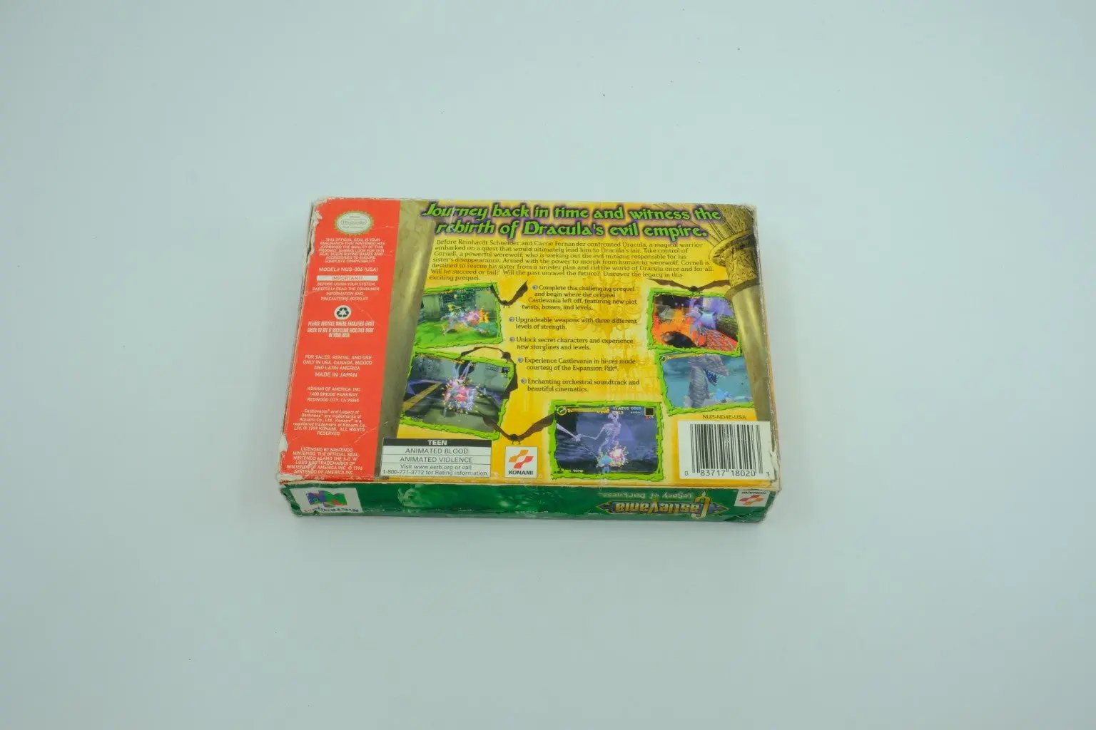 Castlevania: Legacy of Darkness – Complete in Box RetroGate - Your Gateway to Classic Gaming