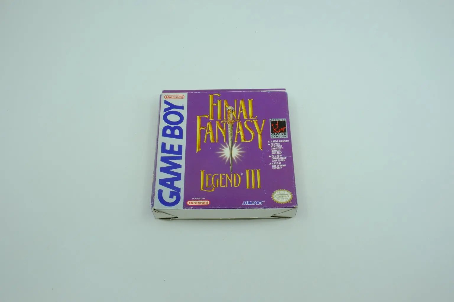 Final Fantasy Legend III (Game Boy) – Complete in Box RetroGate - Your Gateway to Classic Gaming