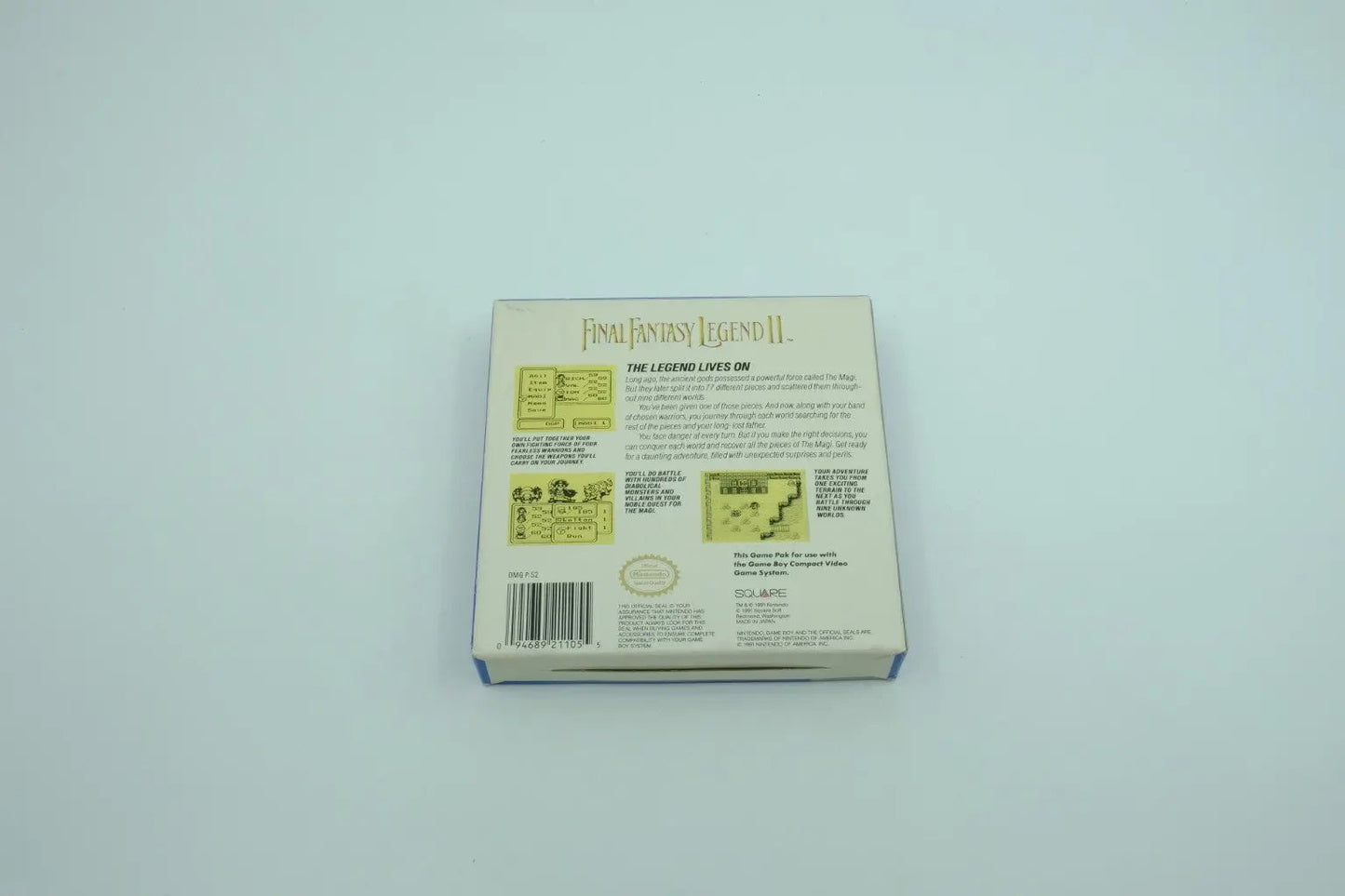 Final Fantasy Legend II (Game Boy) – Complete in Box RetroGate - Your Gateway to Classic Gaming