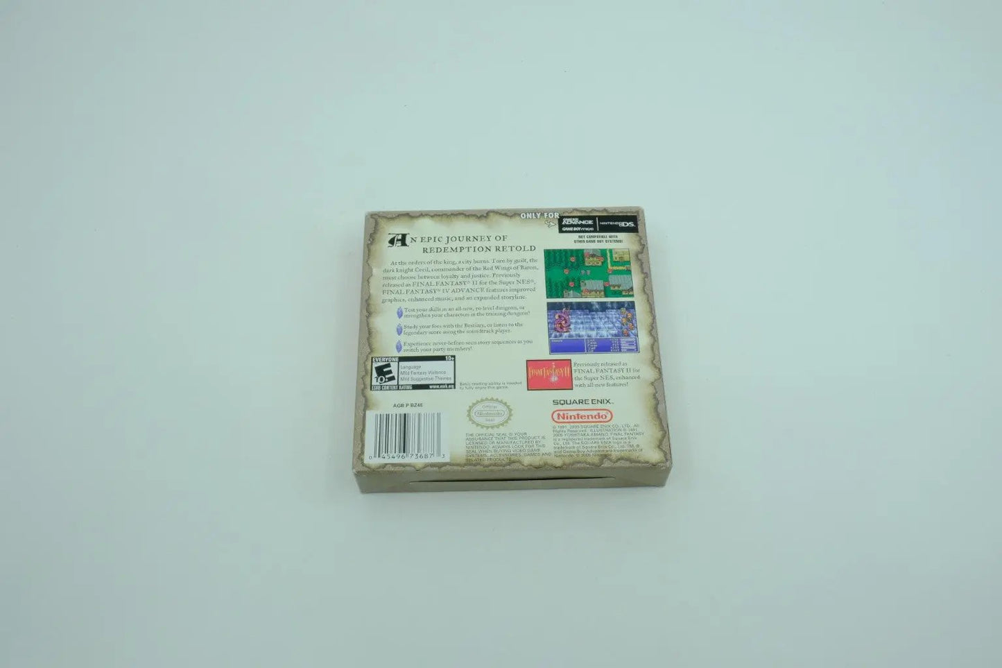Final Fantasy IV Advance – Complete in Box RetroGate - Your Gateway to Classic Gaming