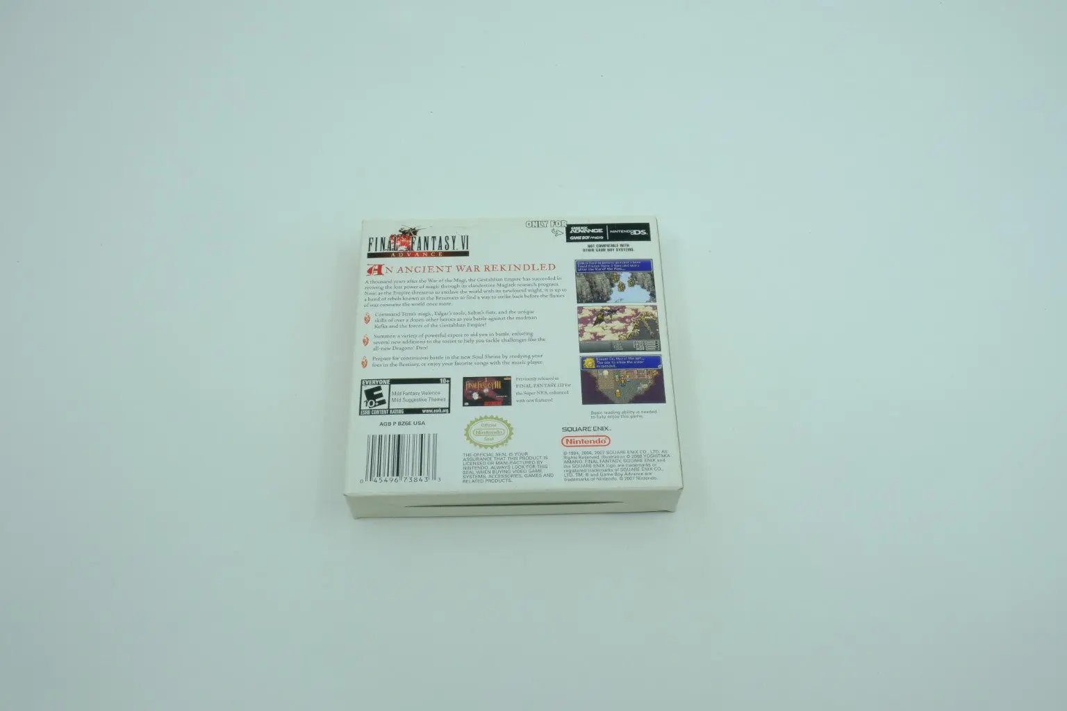 Final Fantasy VI Advance – Complete in Box RetroGate - Your Gateway to Classic Gaming