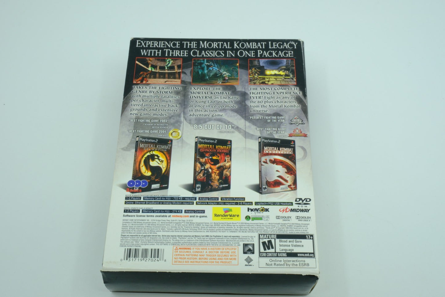 Mortal Kombat Kollection – Complete in Box