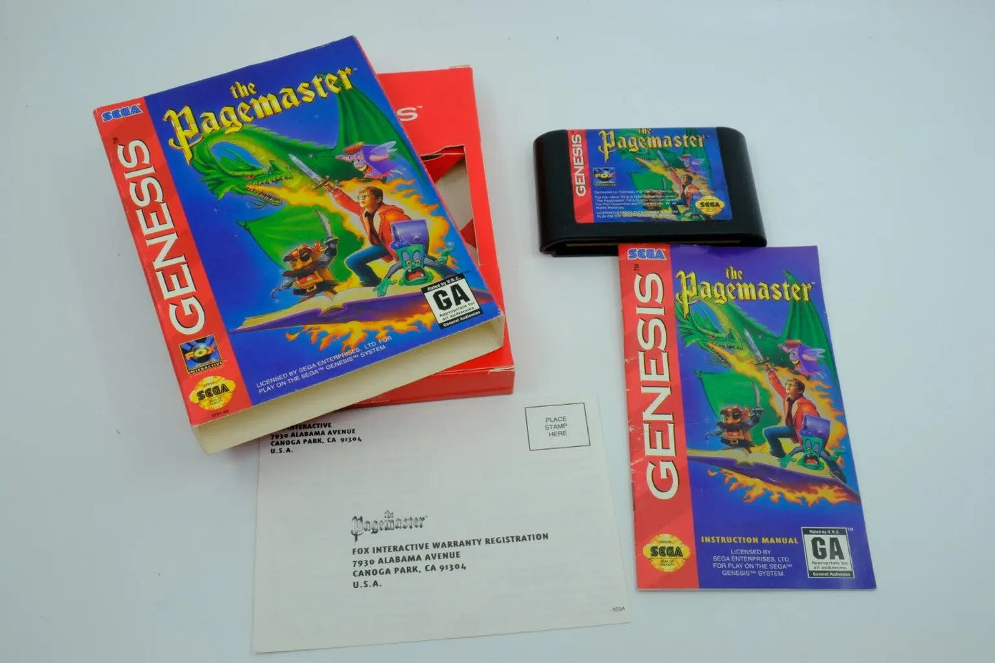 The Pagemaster – Complete in Box RetroGate - Your Gateway to Classic Gaming