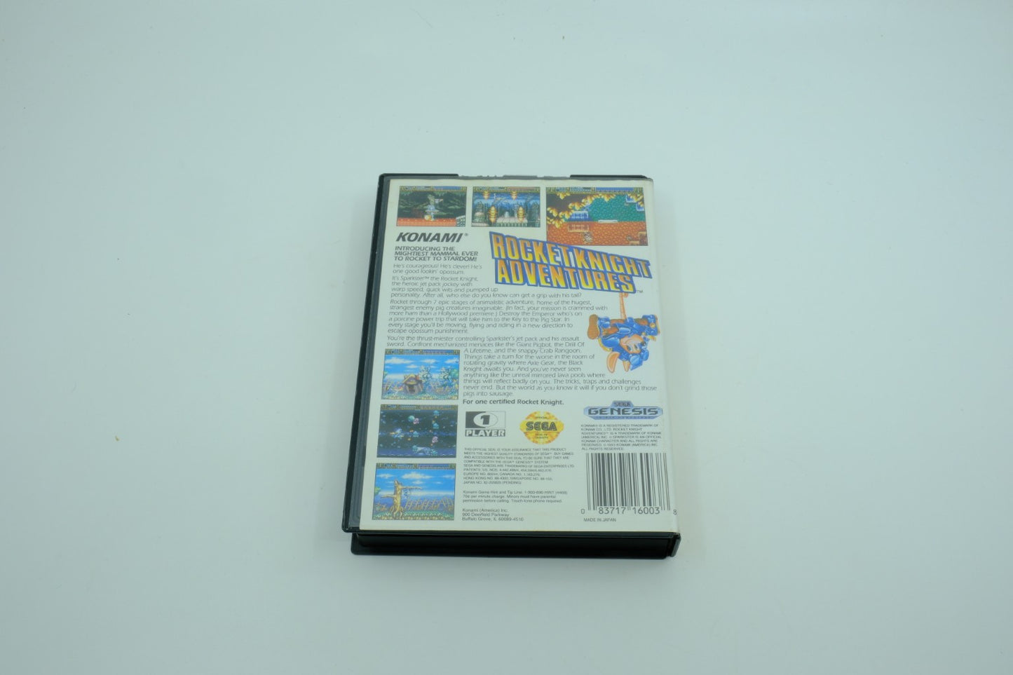 Rocket Knight Adventures – Complete in Box