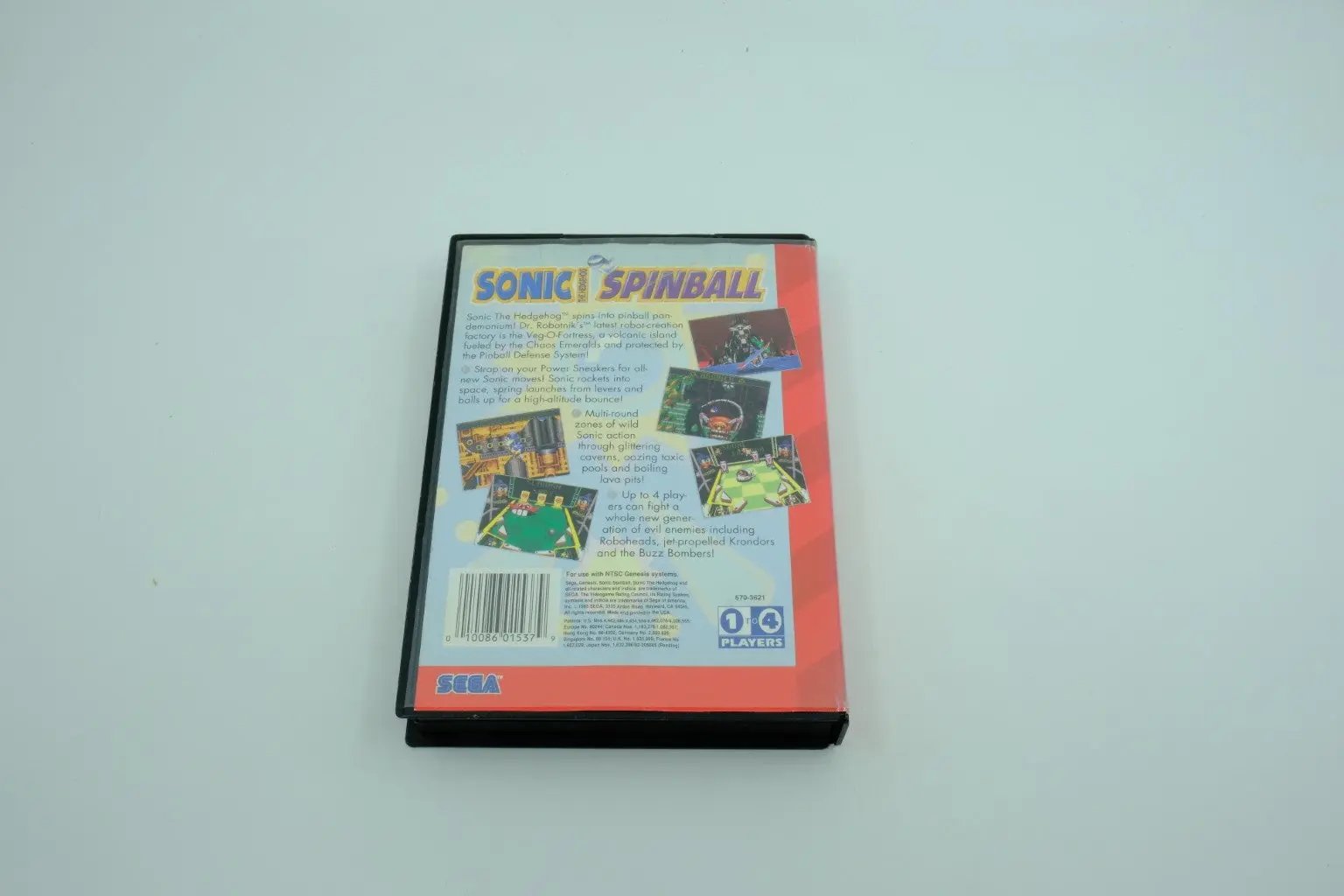 Sonic Spinball – Complete in Box RetroGate - Your Gateway to Classic Gaming