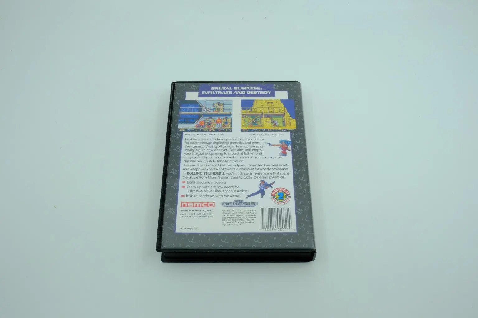 Rolling Thunder 2 – Complete in Box RetroGate - Your Gateway to Classic Gaming
