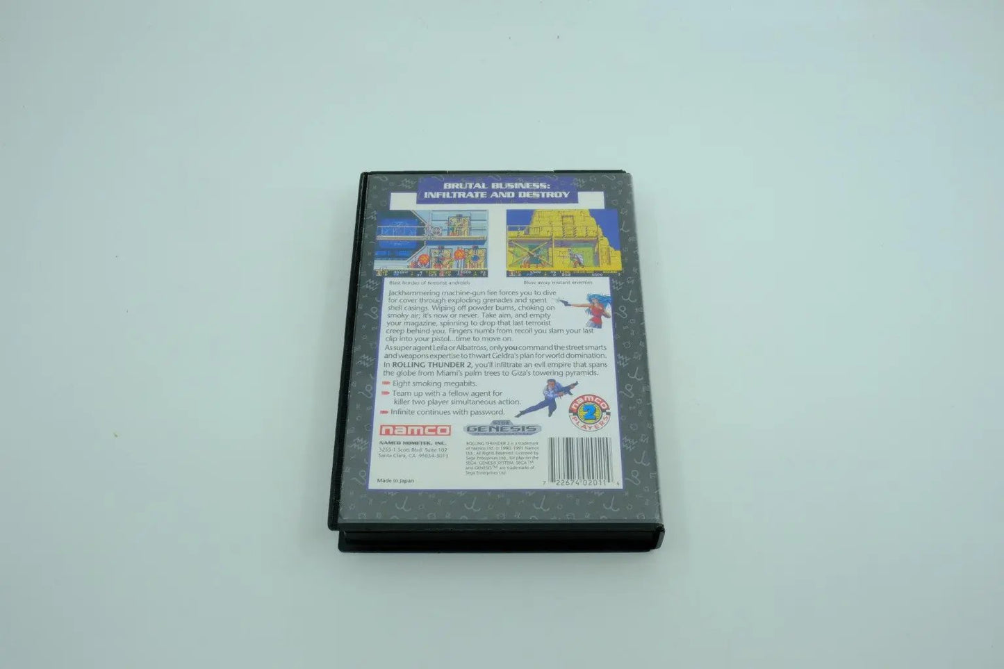 Rolling Thunder 2 – Complete in Box RetroGate - Your Gateway to Classic Gaming