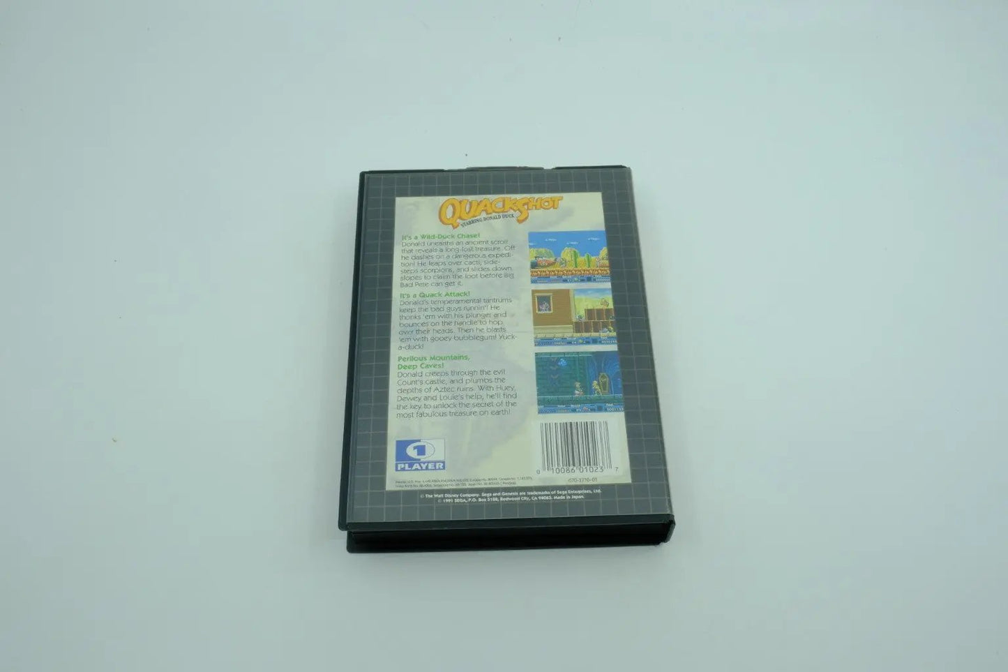 QuackShot Starring Donald Duck – Complete in Box RetroGate - Your Gateway to Classic Gaming