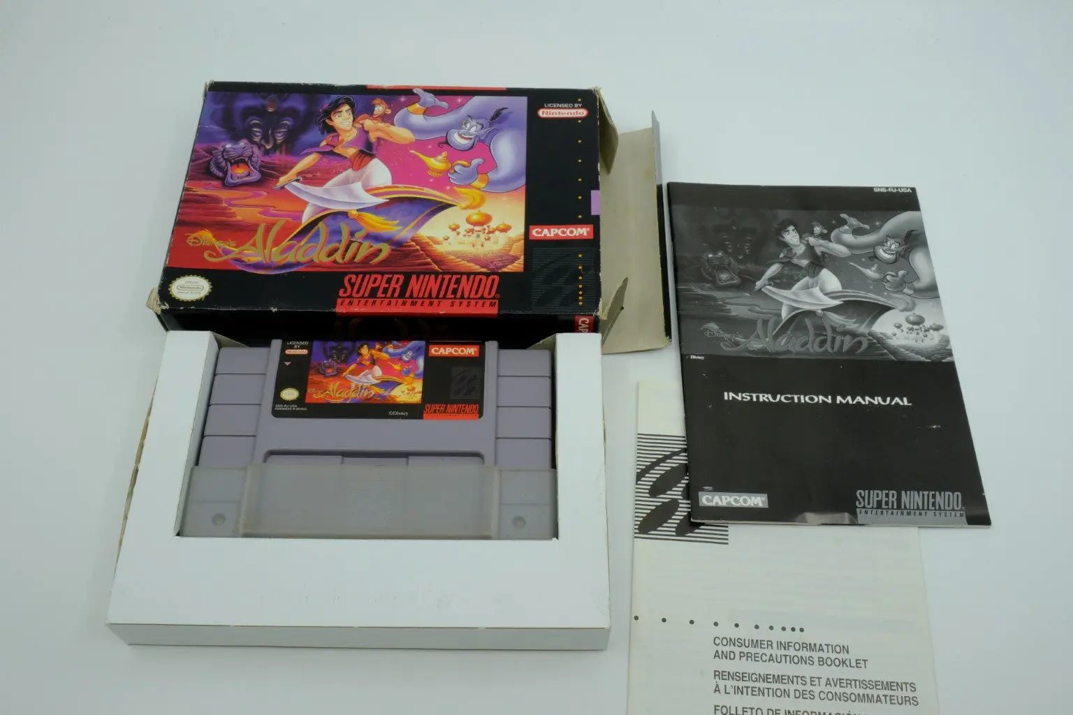 Disney’s Aladdin – Complete in Box RetroGate - Your Gateway to Classic Gaming