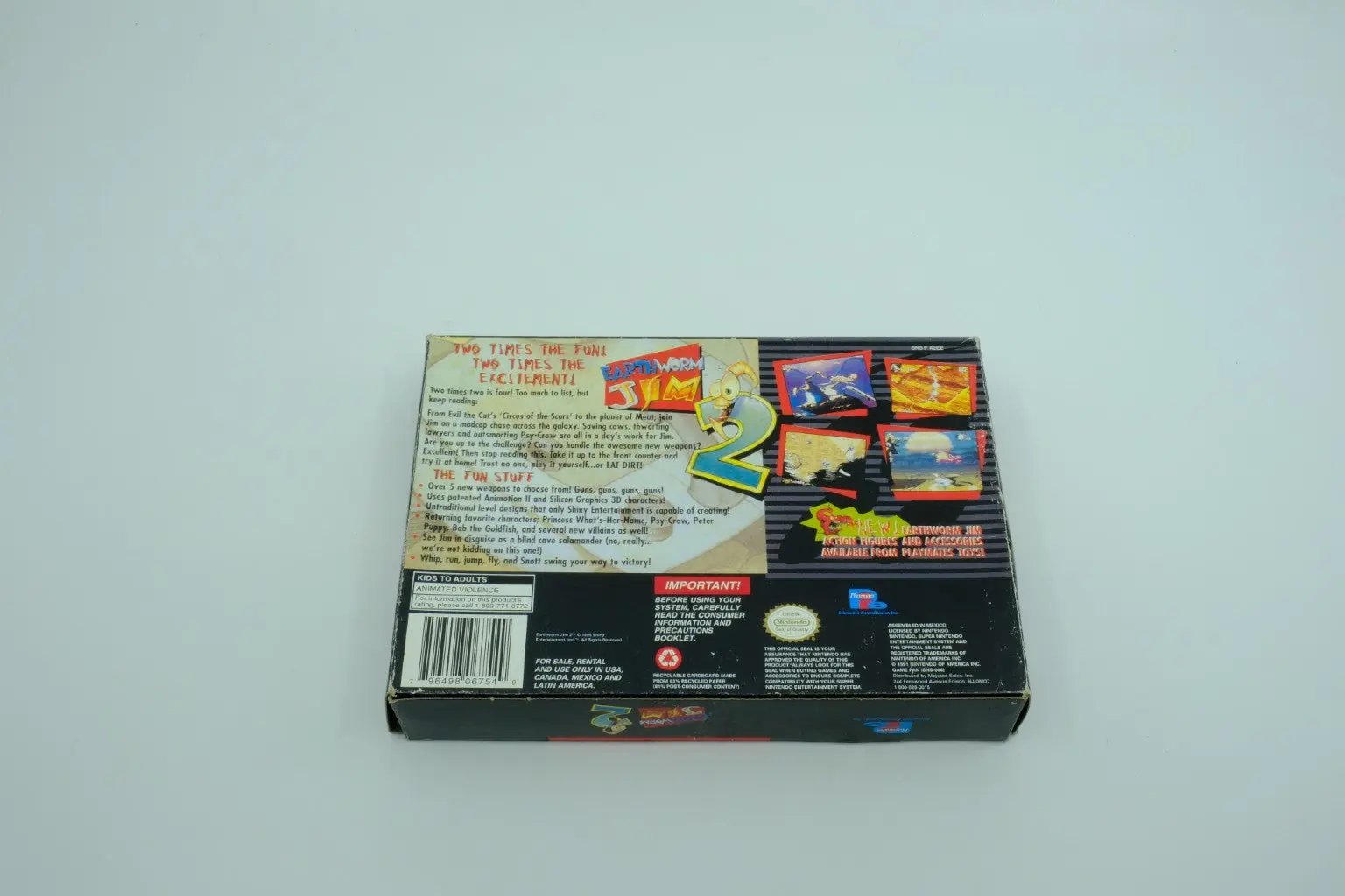 Earthworm Jim 2 – Complete in Box RetroGate - Your Gateway to Classic Gaming