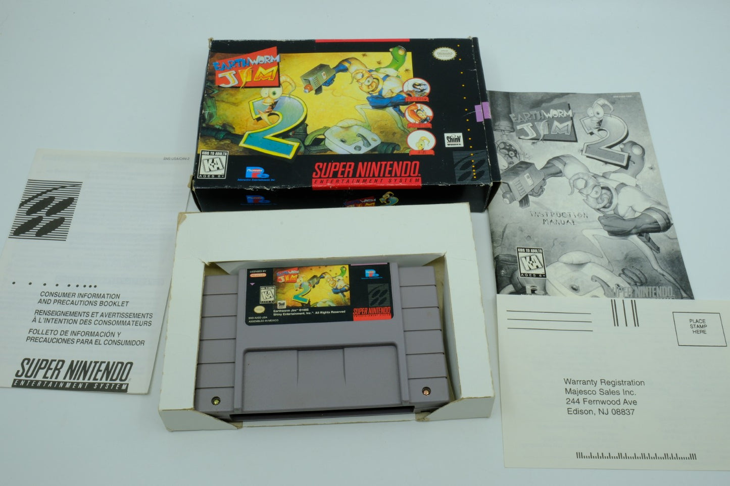 Earthworm Jim 2 – Complete in Box