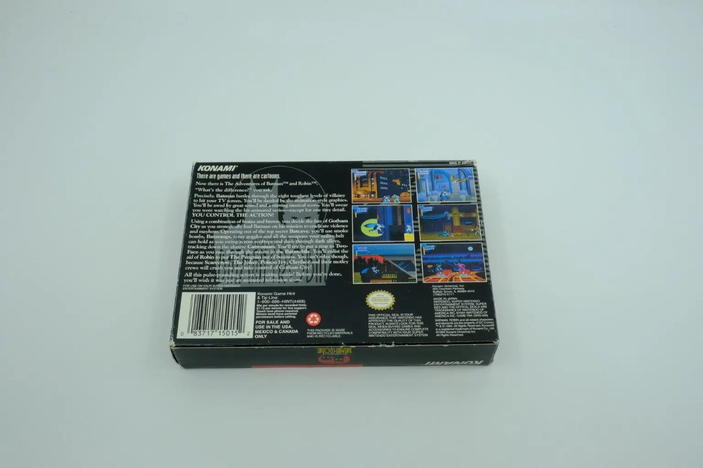 The Adventures of Batman & Robin – Complete in Box RetroGate - Your Gateway to Classic Gaming