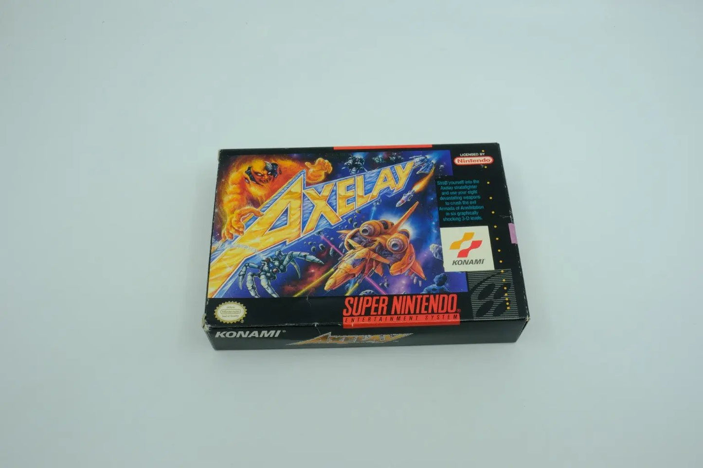 Axelay – Complete in Box RetroGate - Your Gateway to Classic Gaming