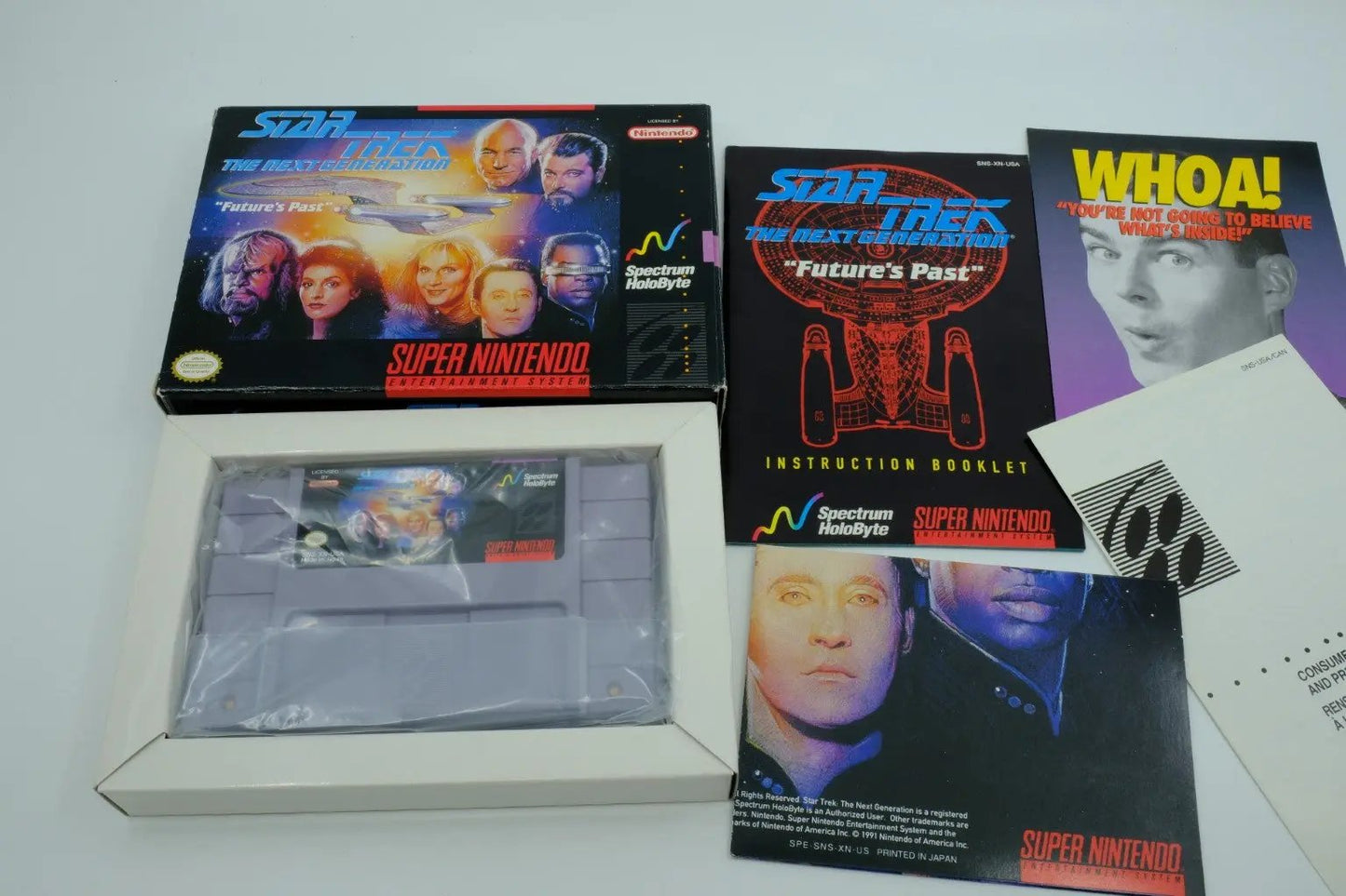 Star Trek: The Next Generation – Future’s Past – Complete in Box RetroGate - Your Gateway to Classic Gaming