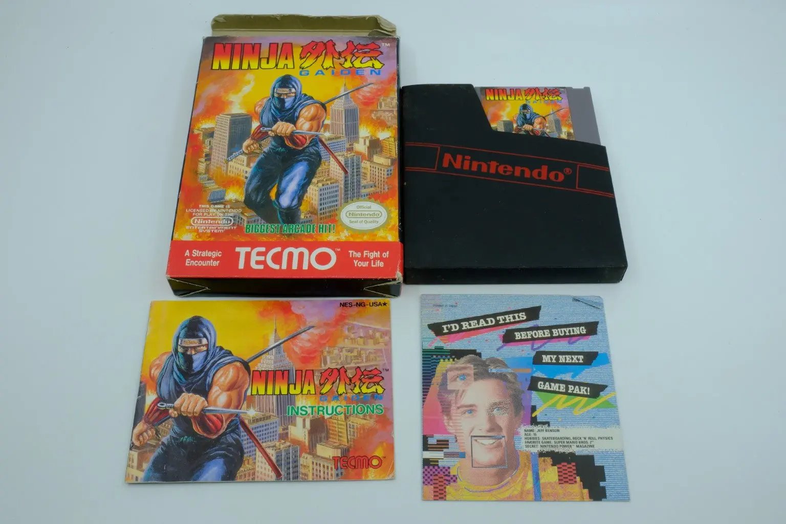 Ninja Gaiden – Complete in Box RetroGate - Your Gateway to Classic Gaming