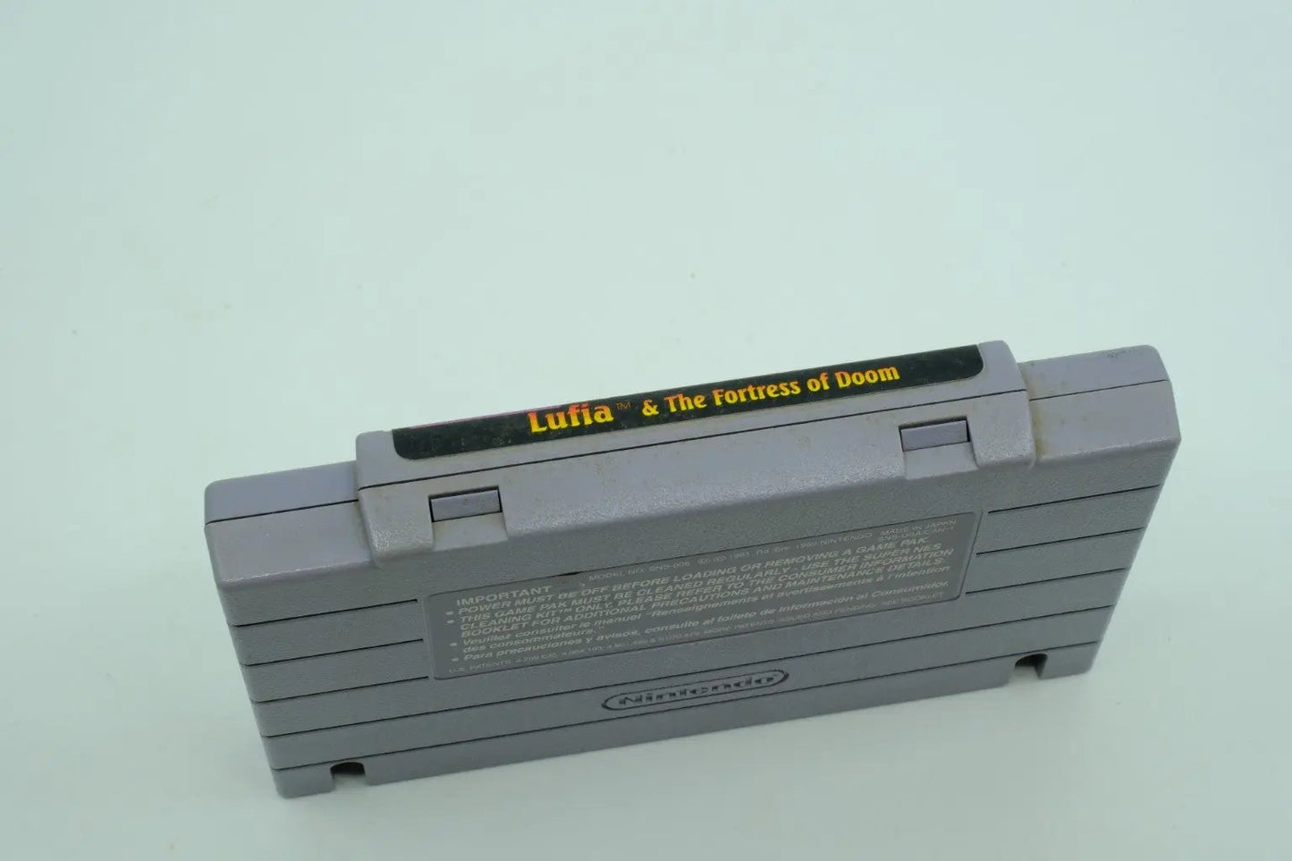 Lufia & the Fortress of Doom – Loose Cartridge RetroGate - Your Gateway to Classic Gaming